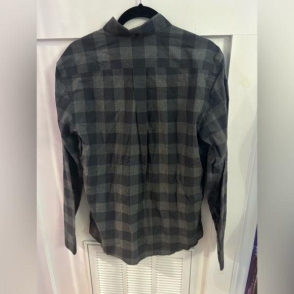 Billy Reid Men's Kirby button down plaid Shirt - Picture 6 of 9